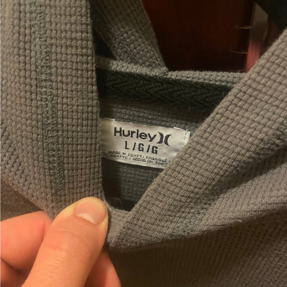 Hurley Hoodie sweatshirt. Size L
